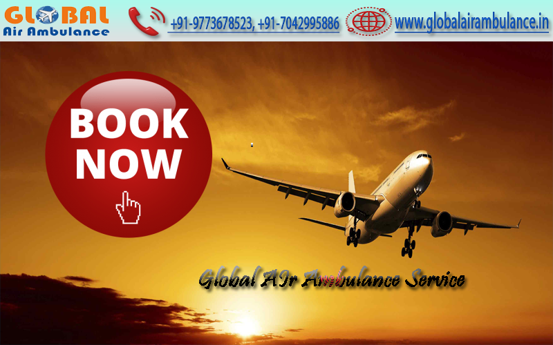 Global Air Ambulance in Indore at low-budget