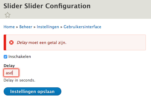 Config paginatje