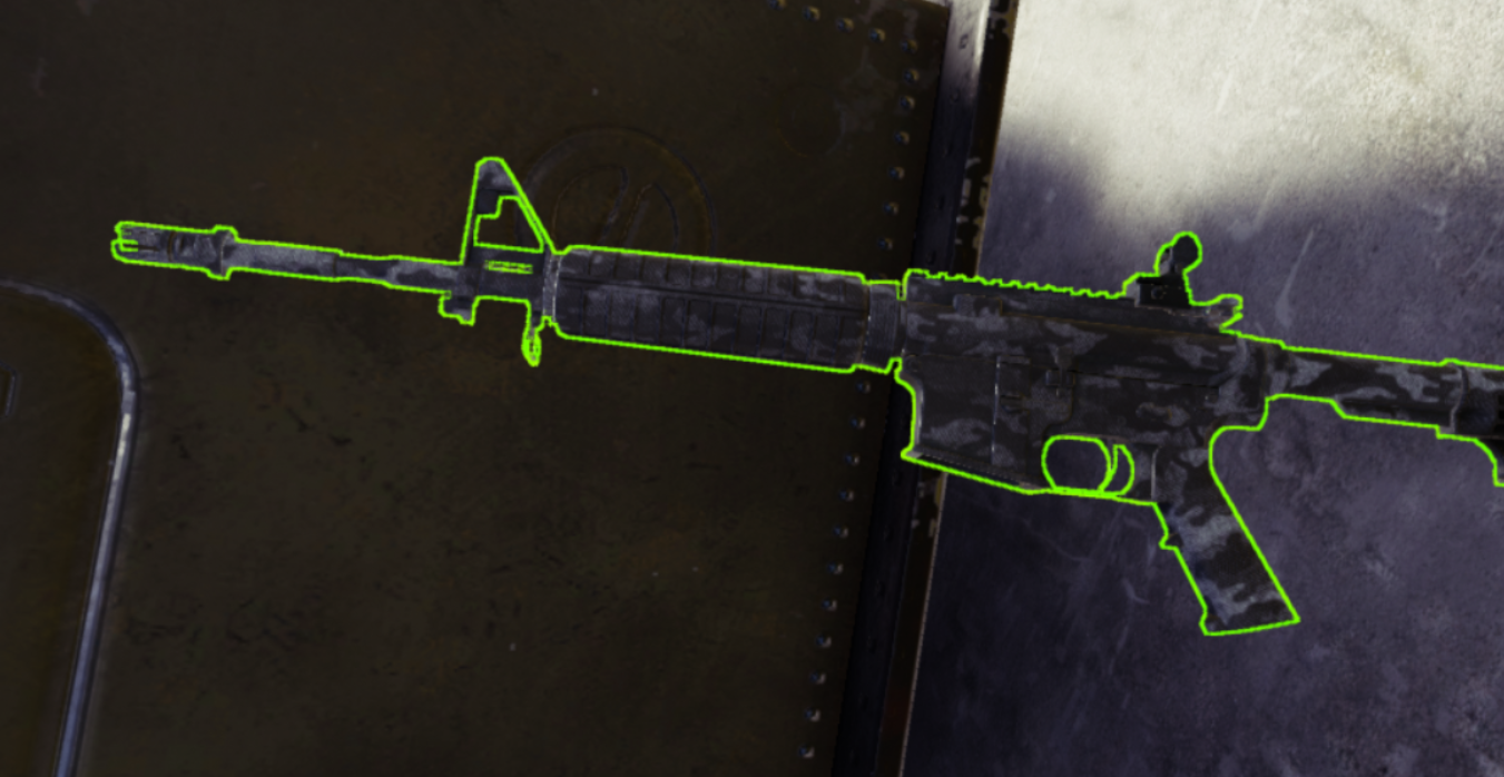 Zero Caliber M4 Camo