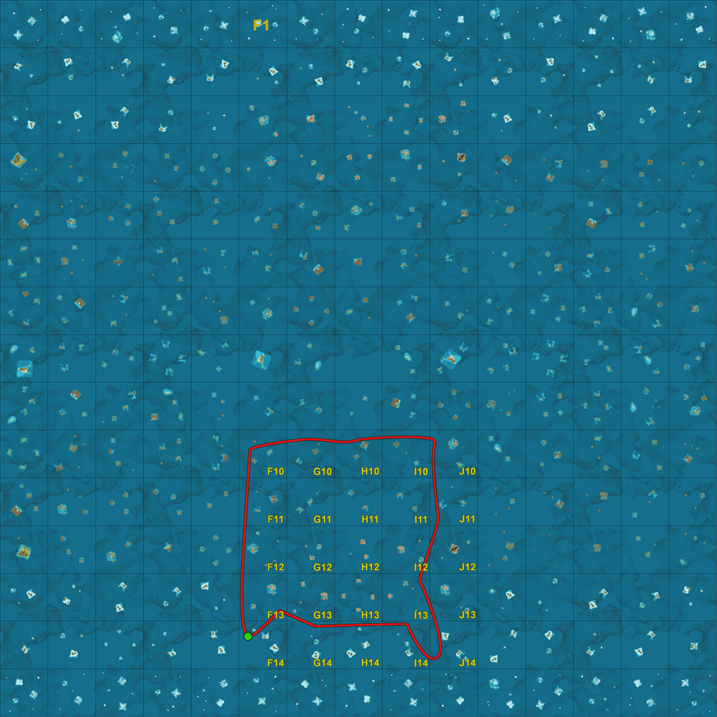 Ghots Ship Route, Atlas
