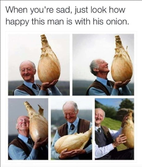 onion and happiness
