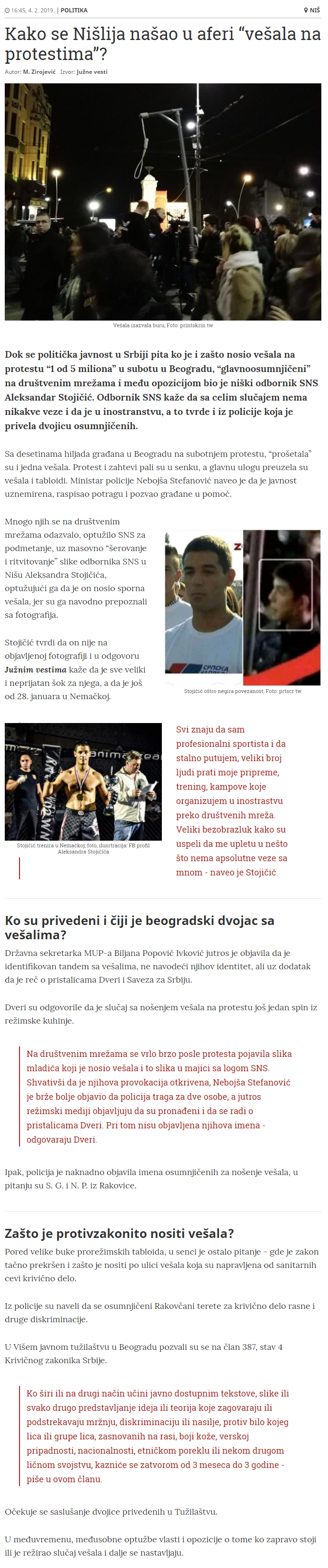 KakoseNilijanaaouaferivealanaprotestimaPolitikaJunevesti.png