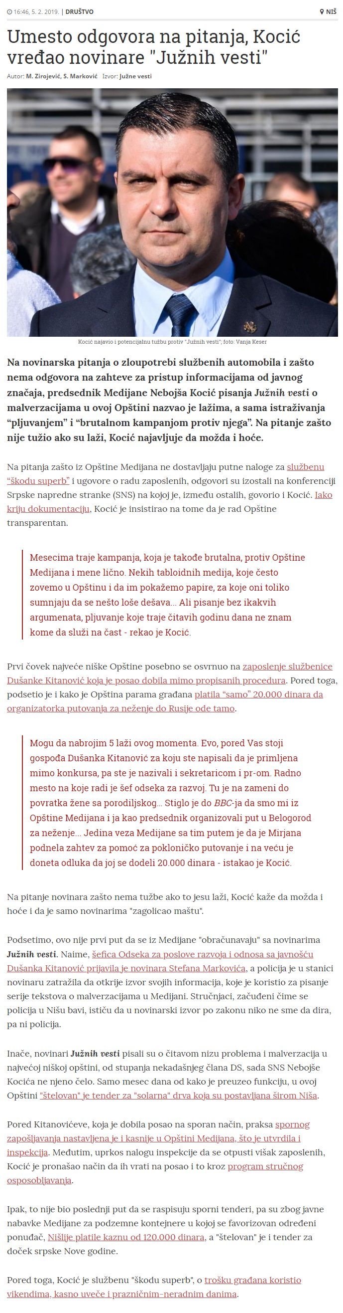 UmestoodgovoranapitanjaKocivreaonovinareJunihvestiDrutvoJunevesti.png