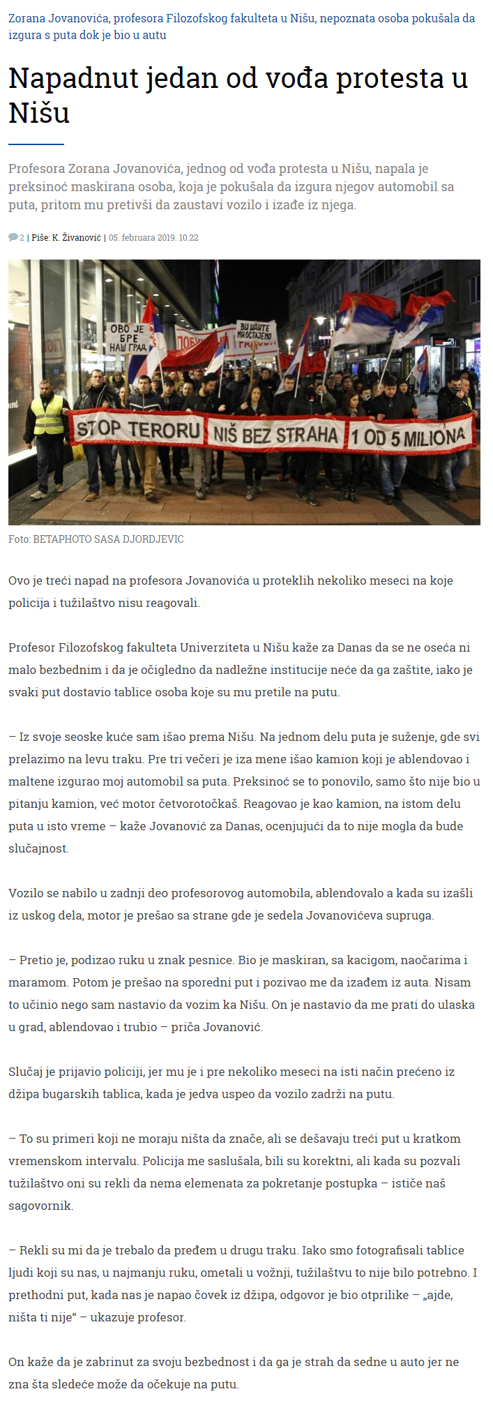 NapadnutjedanodvoaprotestauNiu-Drutvo-DnevnilistDanas.png