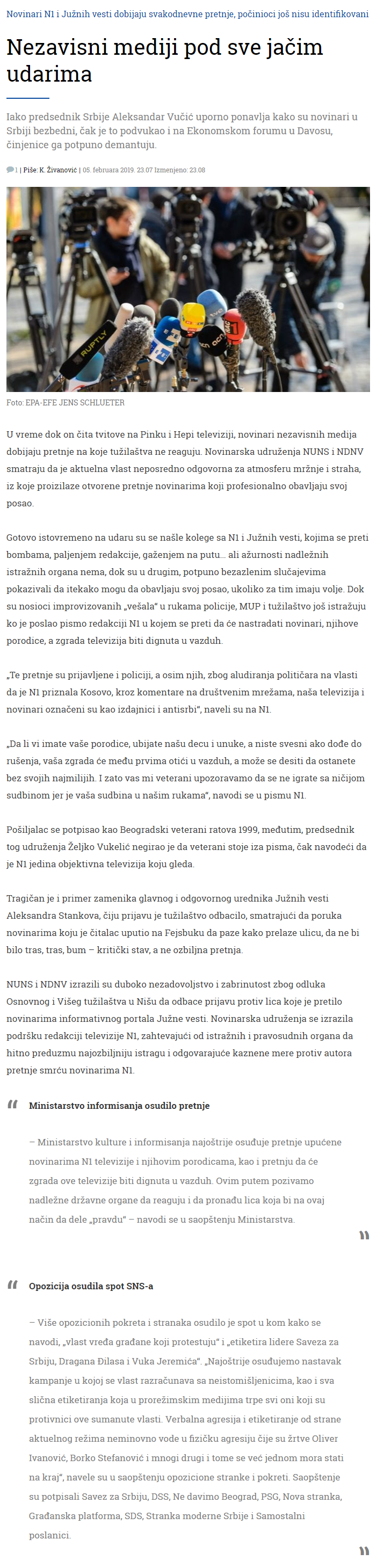 Nezavisnimedijipodsvejaimudarima-Drutvo-DnevnilistDanas.png