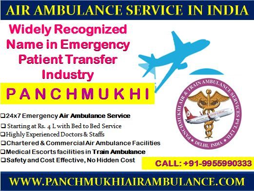 Get Best and Reliable Air Ambulance in Delhi – Emergency Patient Transfer