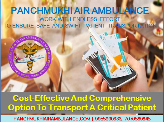 Book Prominent Panchmukhi Air Ambulance in Patna at Low-Cost