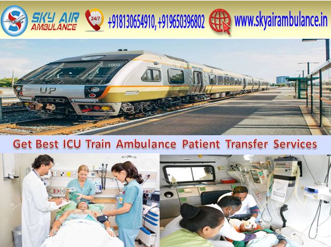 Get Quick and Best Medical Care Sky Train Ambulance Service in Kolkata
