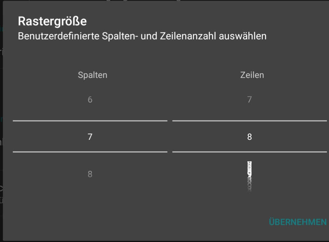 trebuchet settings