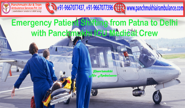 Get an Eminent Charter Air Ambulance Service in Guwahati to Chennai Delhi at Low-Cost