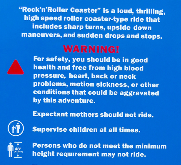 Tesla Model 3 Ride Warning