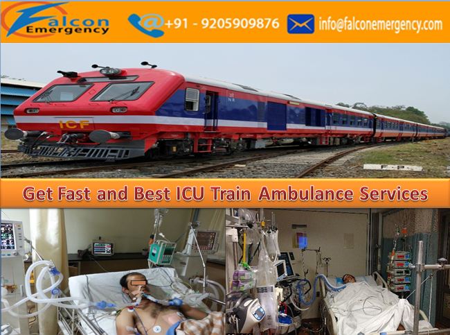 Get Falcon Train Ambulance Service in Kolkata for Emergency Services