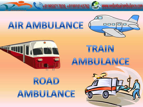 Get World’s Fastest Vedanta Air Ambulance Service from Guwahati at Manageable Range