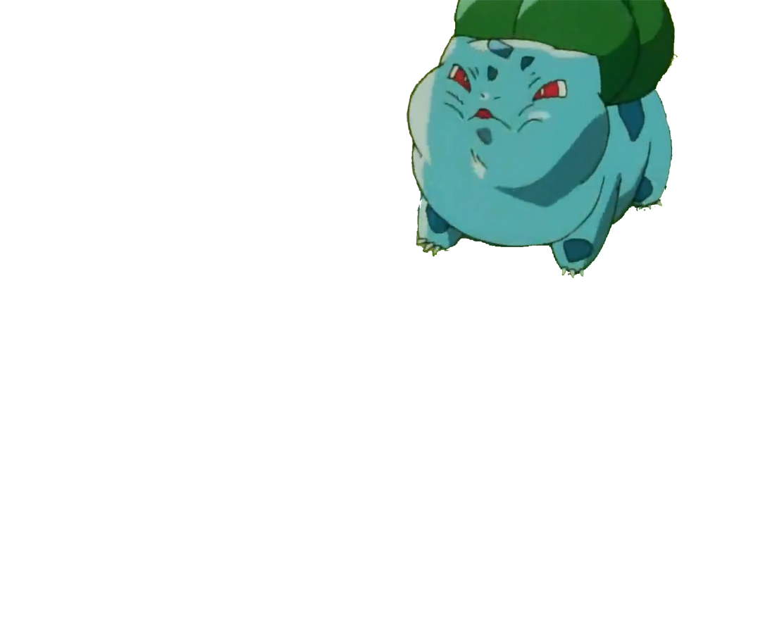 bulbasaur transparent