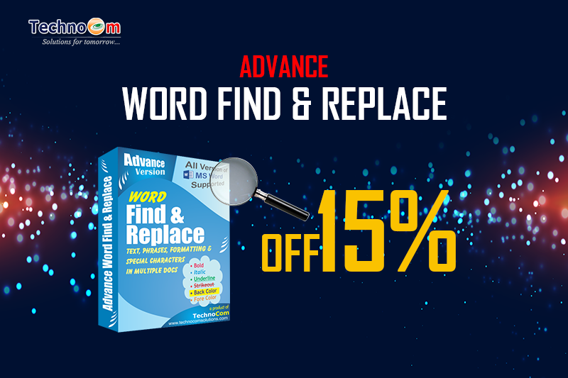 How to use word find and replace word tool?