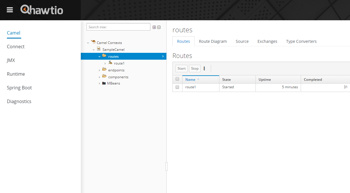 hawtio webconsole-spring-boot-plugin