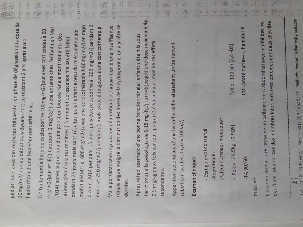 Certificat suite