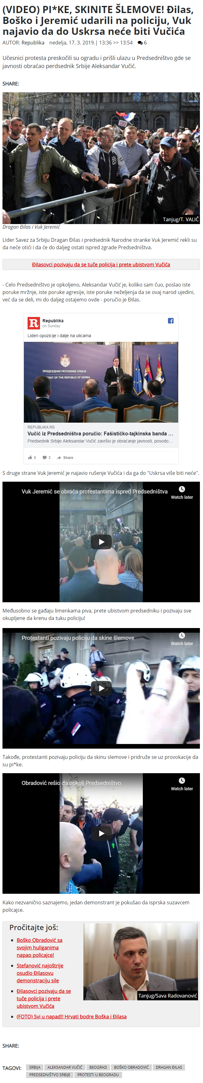RepublikaVIDEOPIKESKINITELEMOVEilasBokoiJeremiudarilinapolicijuVuknajaviodadoUskrsaneebitiVuia.png
