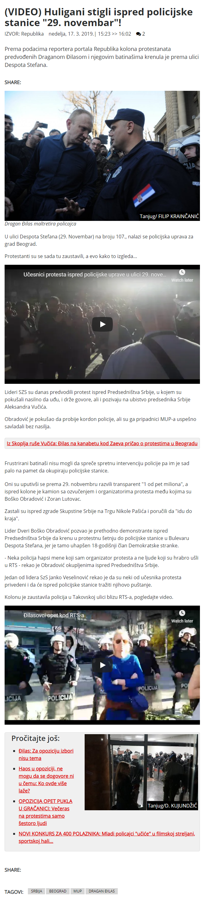 RepublikaVIDEOHuliganistigliispredpolicijskestanice29.novembar.png