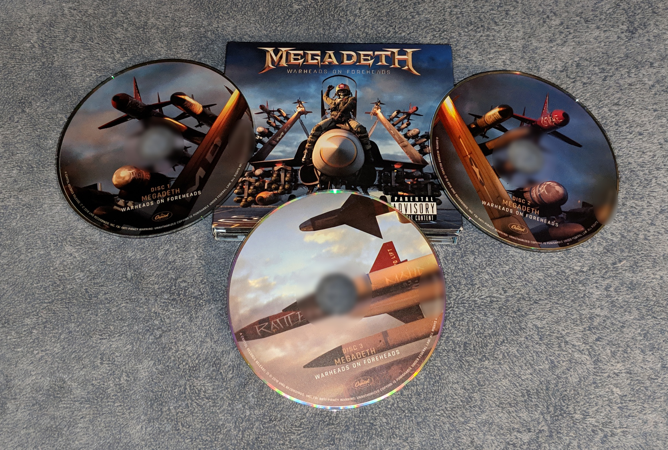 Megadeth-Warheads_On_Foreheads-3CD-2019-MTD