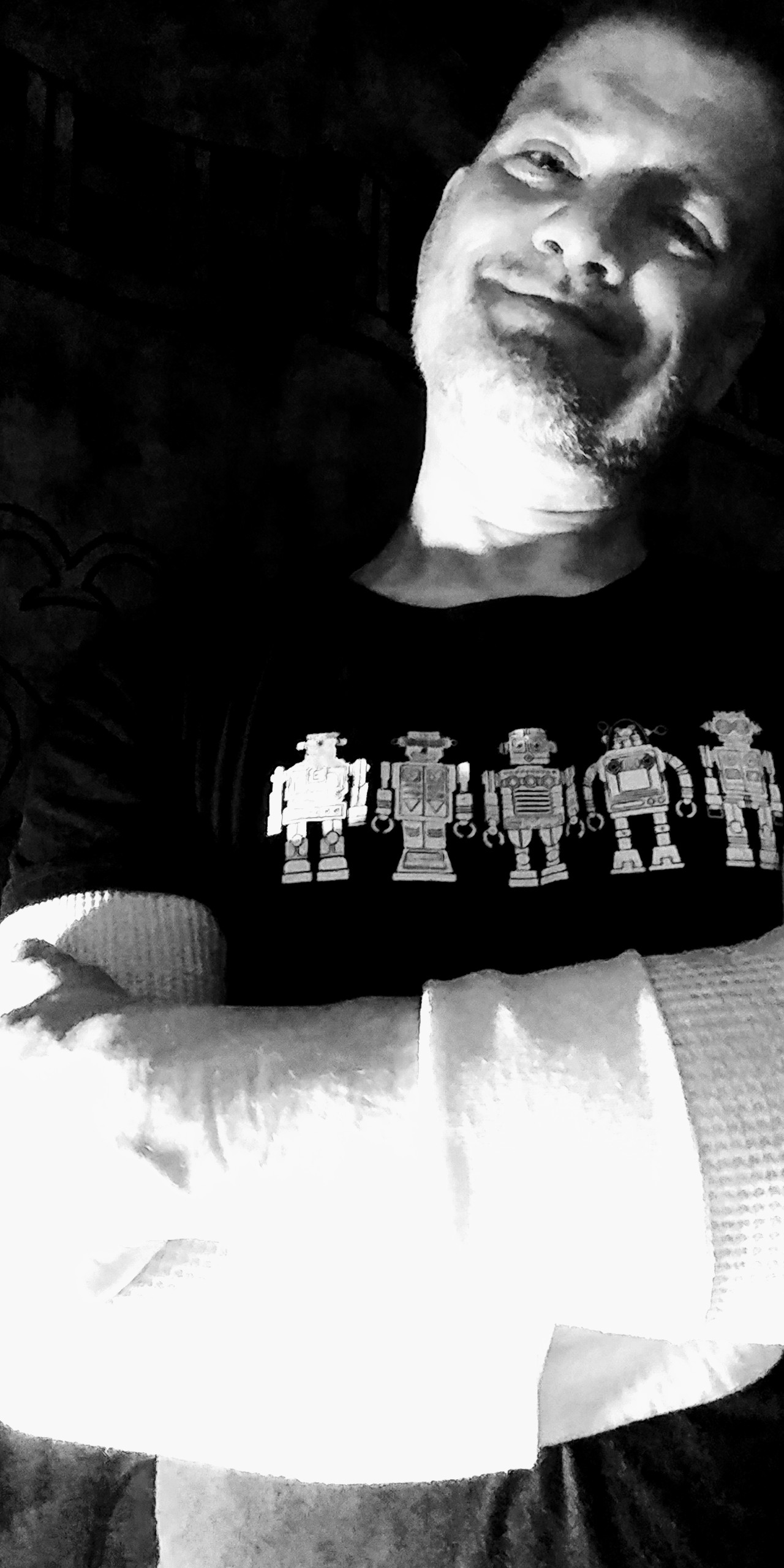 Robot tshirt