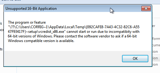 VMware Tools Install Error