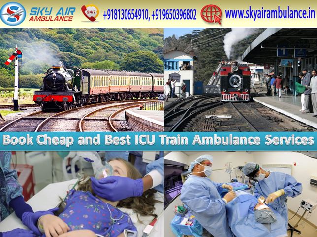Get Best and Fast Sky Train Ambulance Service in Bangalore with ICU Facility