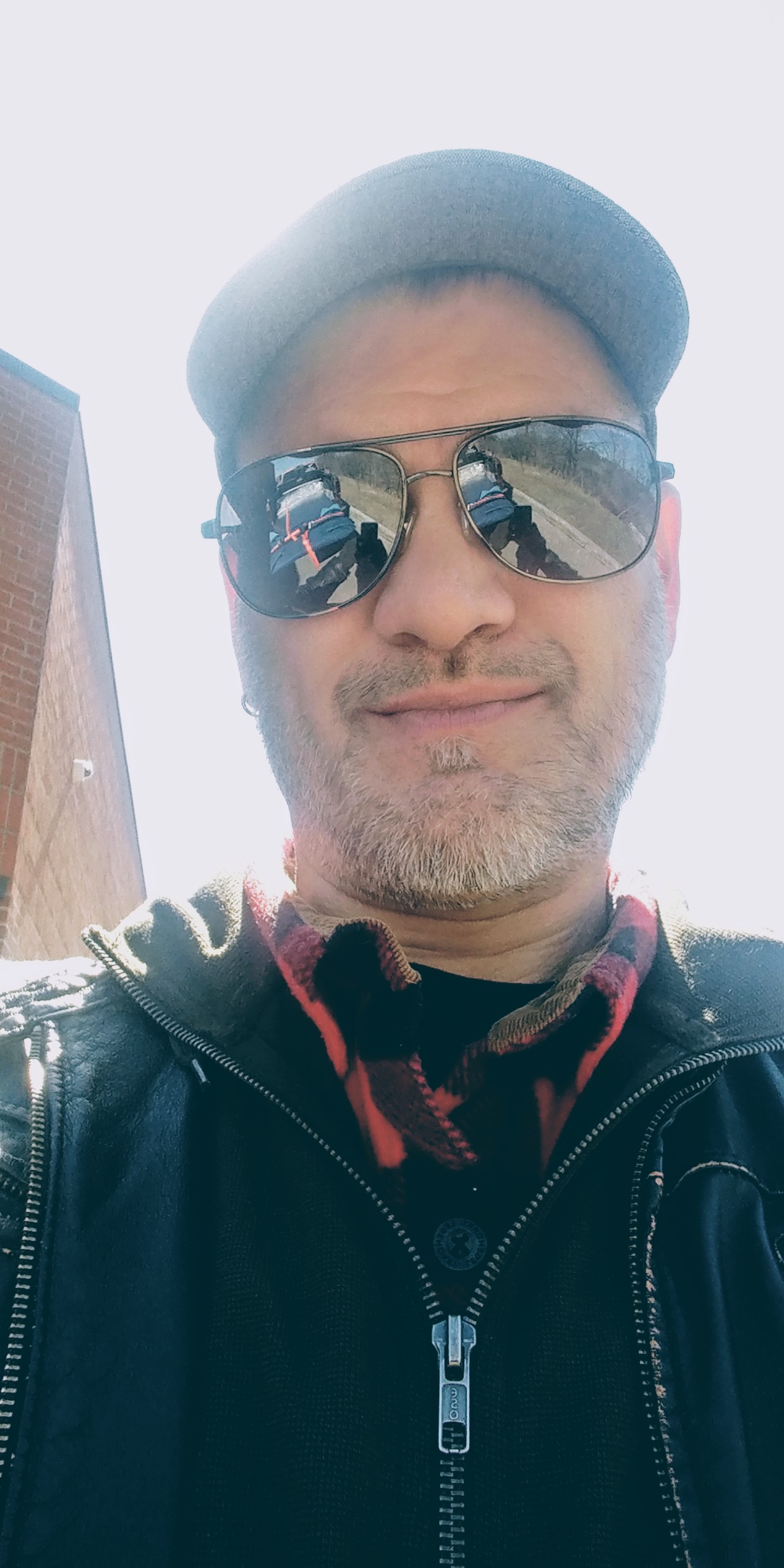 Sunny selfie