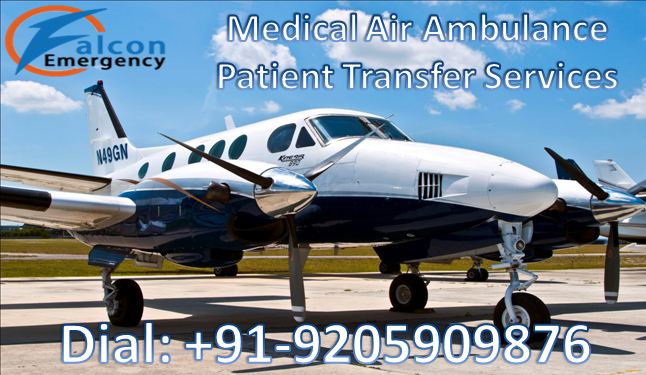 Get Best and Fast Air Ambulance Service in Guwahati - Falcon Emergency