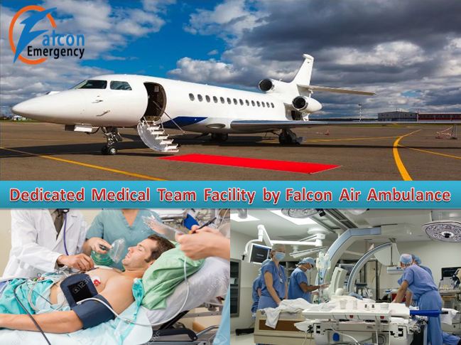 24 Hours Available Helpful Delhi Air Ambulance- Falcon Emergency