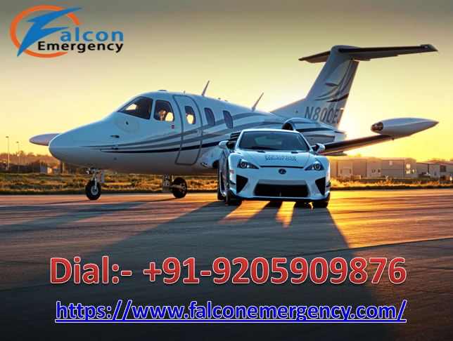 Get Low-Cost Medical Air Ambulance in Ranchi- Falcon Emergency