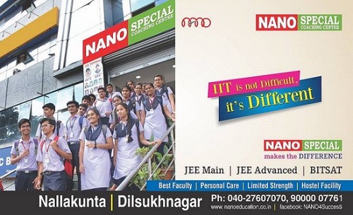 IIT Coaching In Hyderabad – Nano IIT Academy