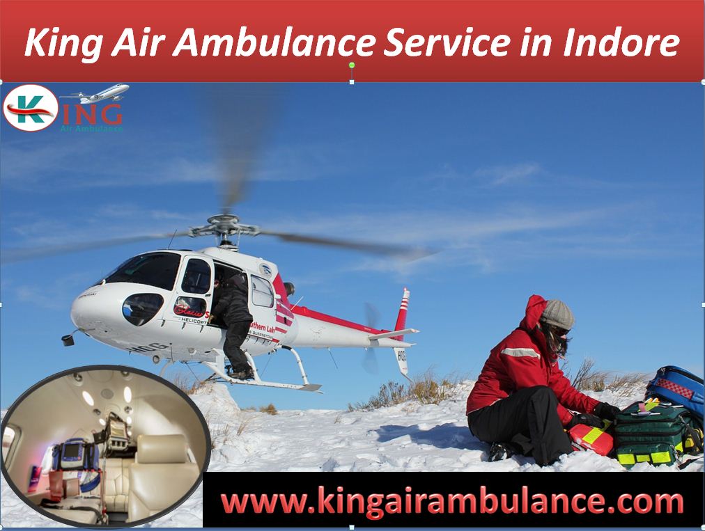 Hire Life Saving Air Ambulance Service in Indore