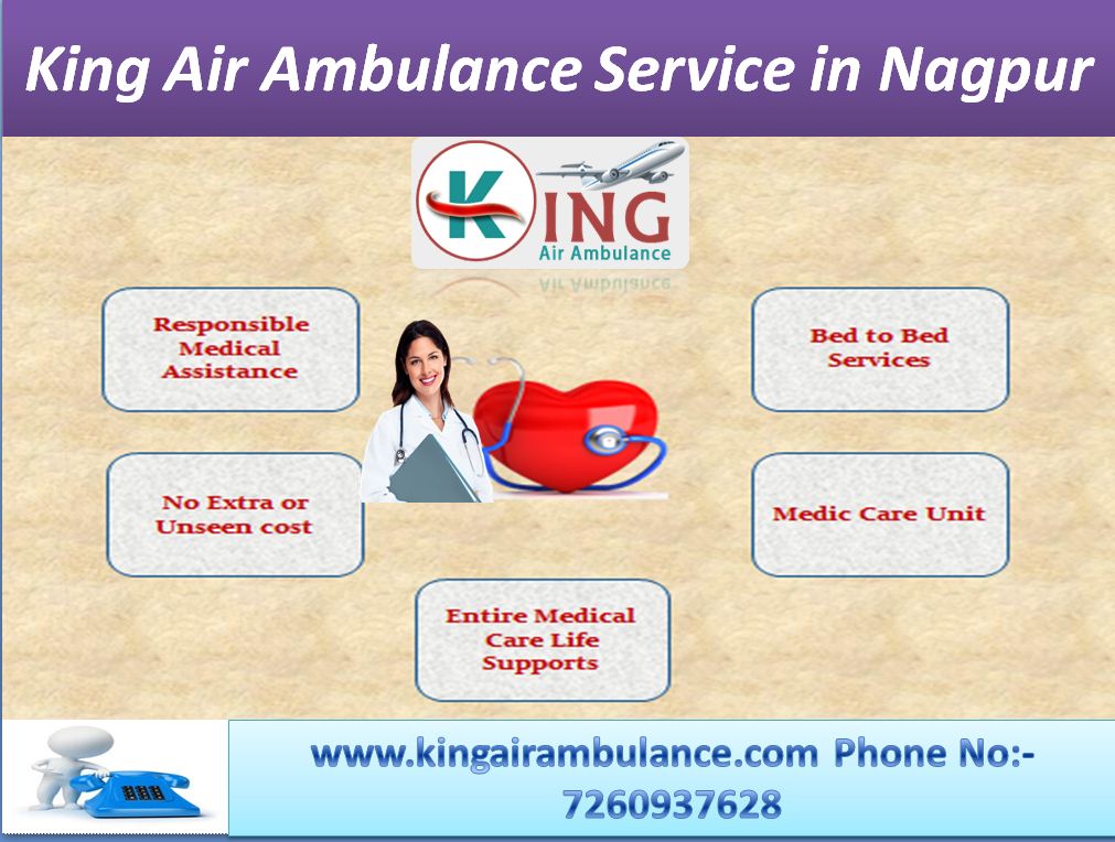 Book the Best Air Ambulance Service in Nagpur