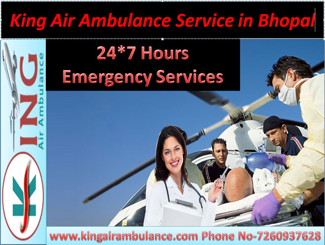 Book At-Low Cost Air Ambulance Service in Bhopal