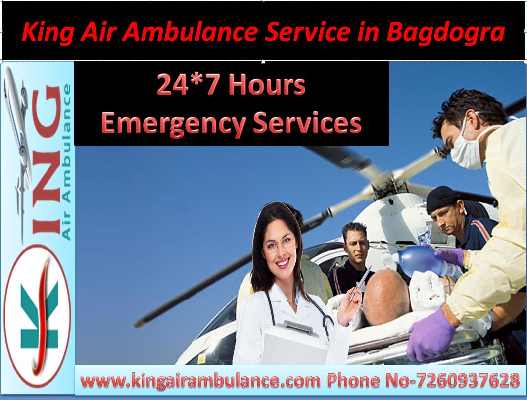 Book the Best Train Ambulance Service in Bagdogra