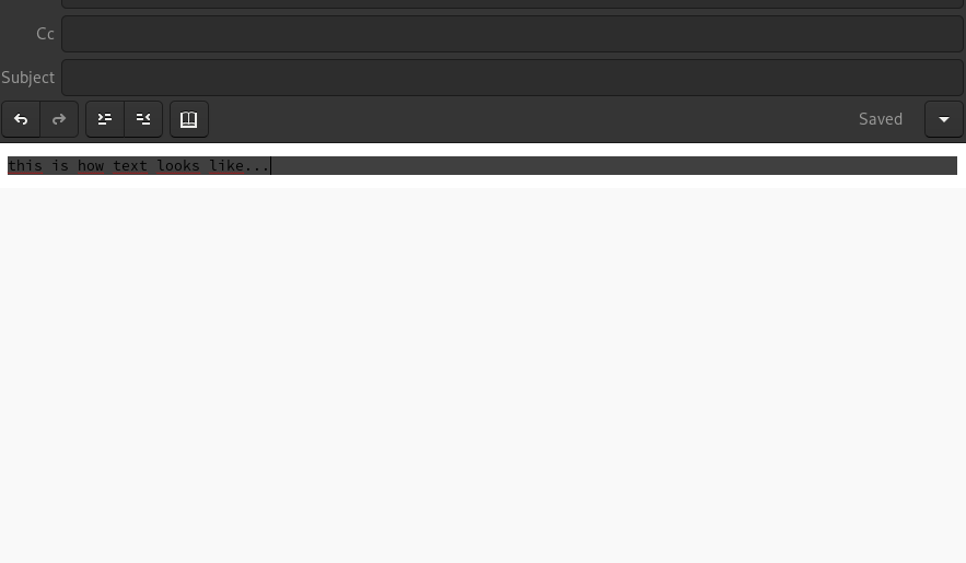 Geary message editor
