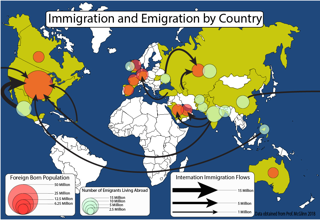 Proportional Symbol Map