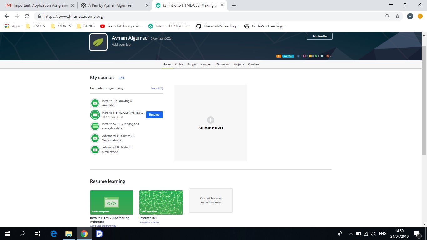 Ayman.Khanacademy