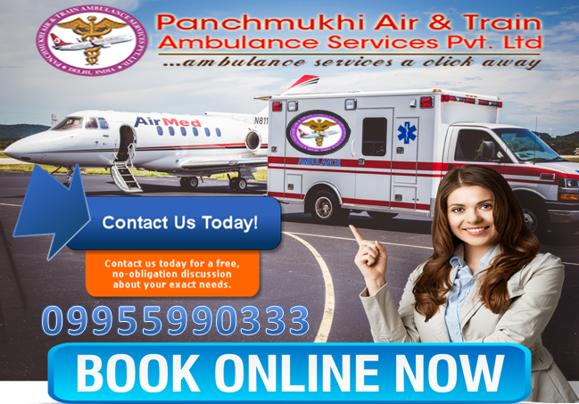 Book Prominent of Panchmukhi Air Ambulance Service in Delhi at Low-Cost
