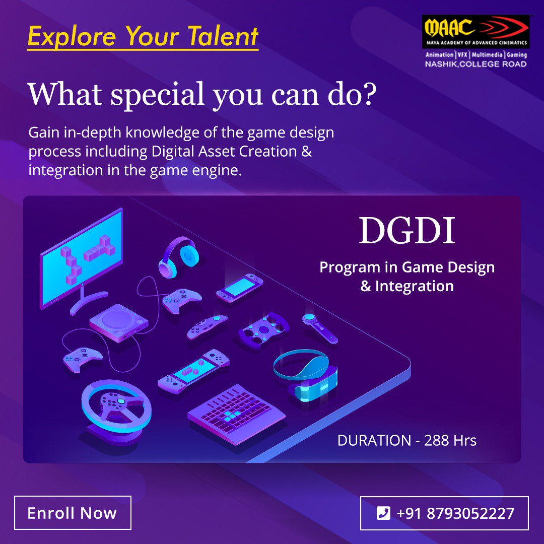 Game designing course in Nashik