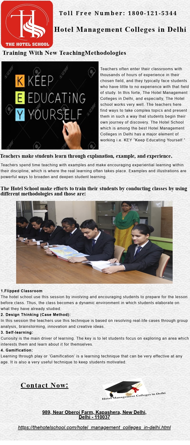 Hotel Management Colleges In Delhi