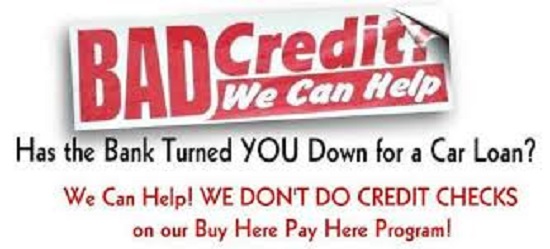 Centreline Finance Offer No Credit Check Car Loans