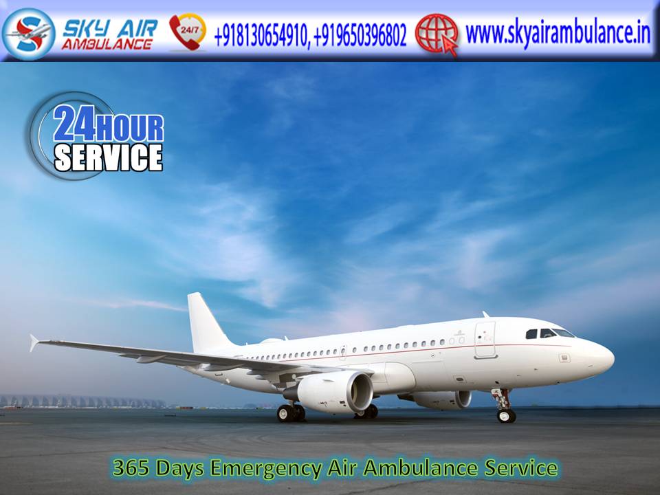 Get Credible and Safe ICU Air Ambulance Service in Delhi and Patna by Sky