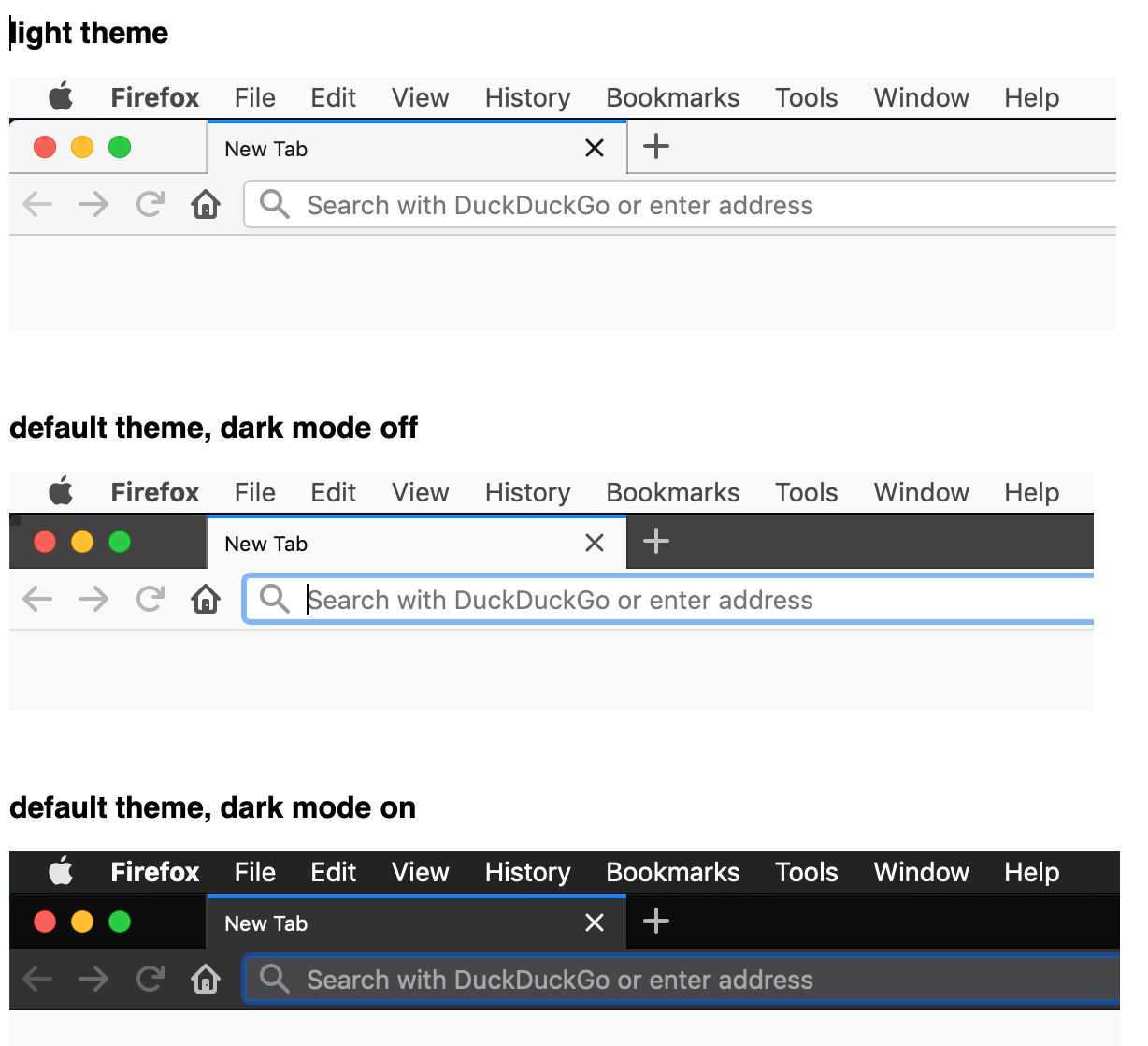 mojave ff65 dark mode and themes