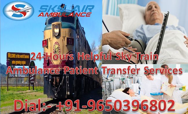 Get Cost-Effective Sky Train Ambulance in Patna and Delhi for ICU Patient Transfer