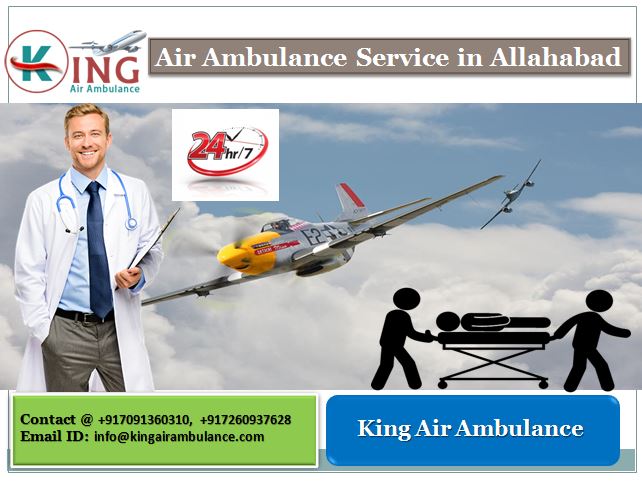King Air Ambulance service in Allahabad-The Quickest One