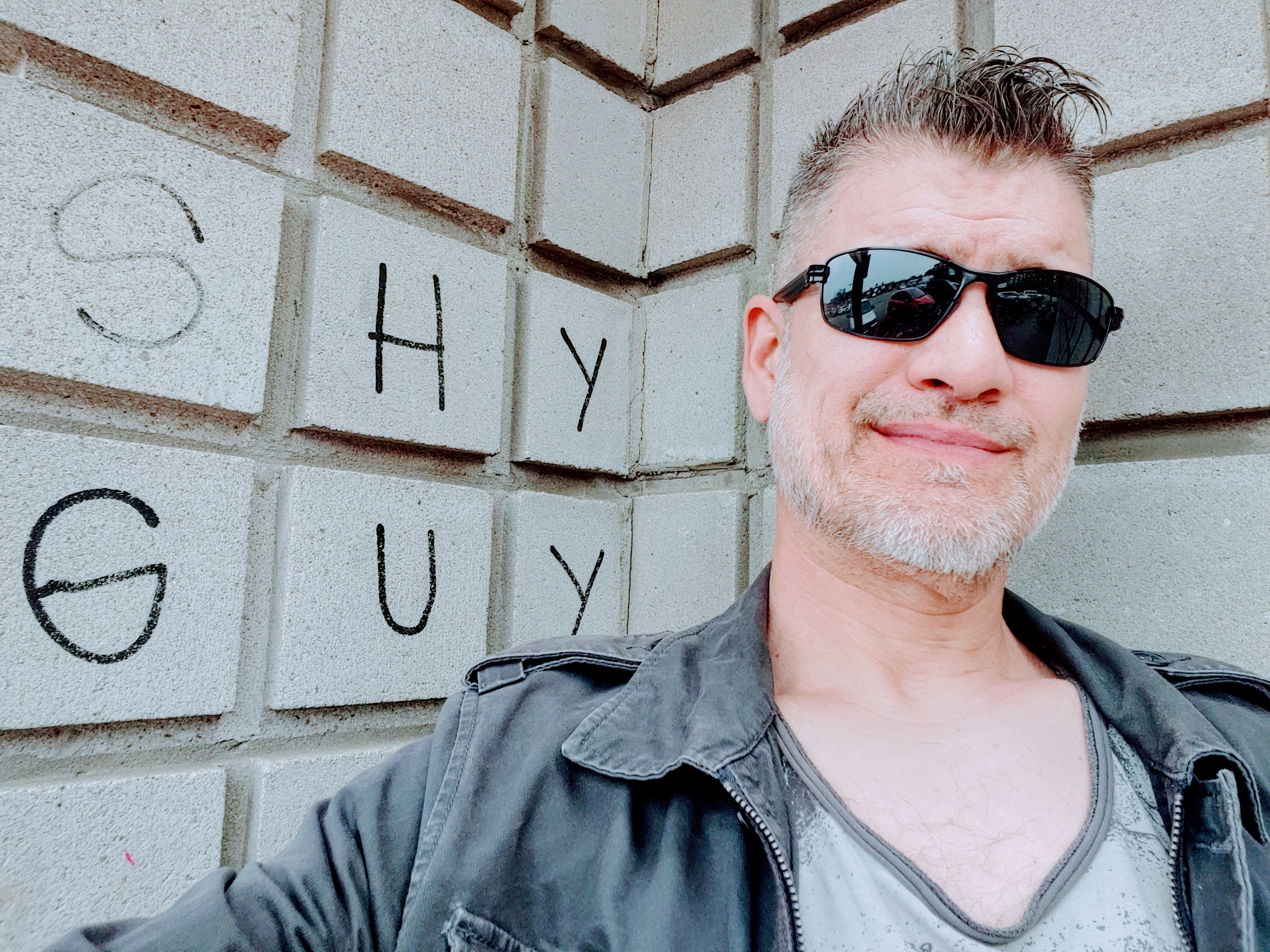 Shy Guy Selfie