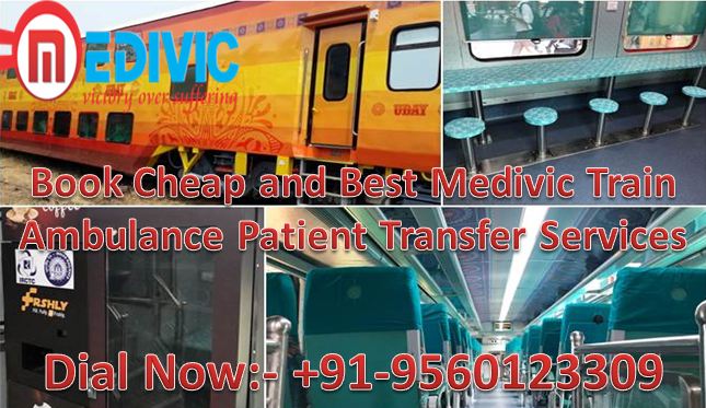 Get Reliable and Fastest Medical Train Ambulance Service in Delhi