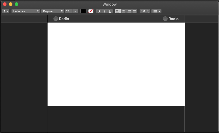 mark up screen